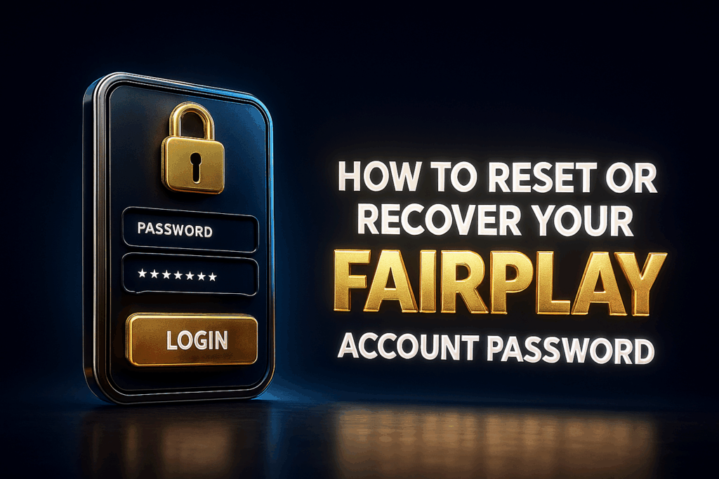 fairplay Forgot Password, fairplay id, fairplay id login, fairplay id register